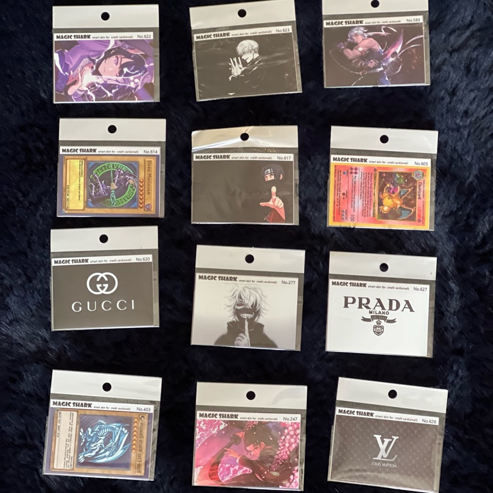 Credit card stickers 🔥